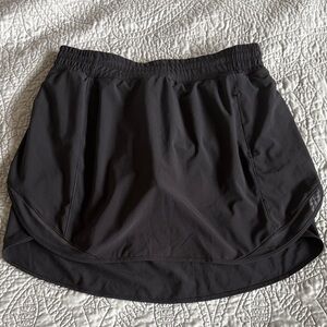 lululemon athletica Black Midi Skort